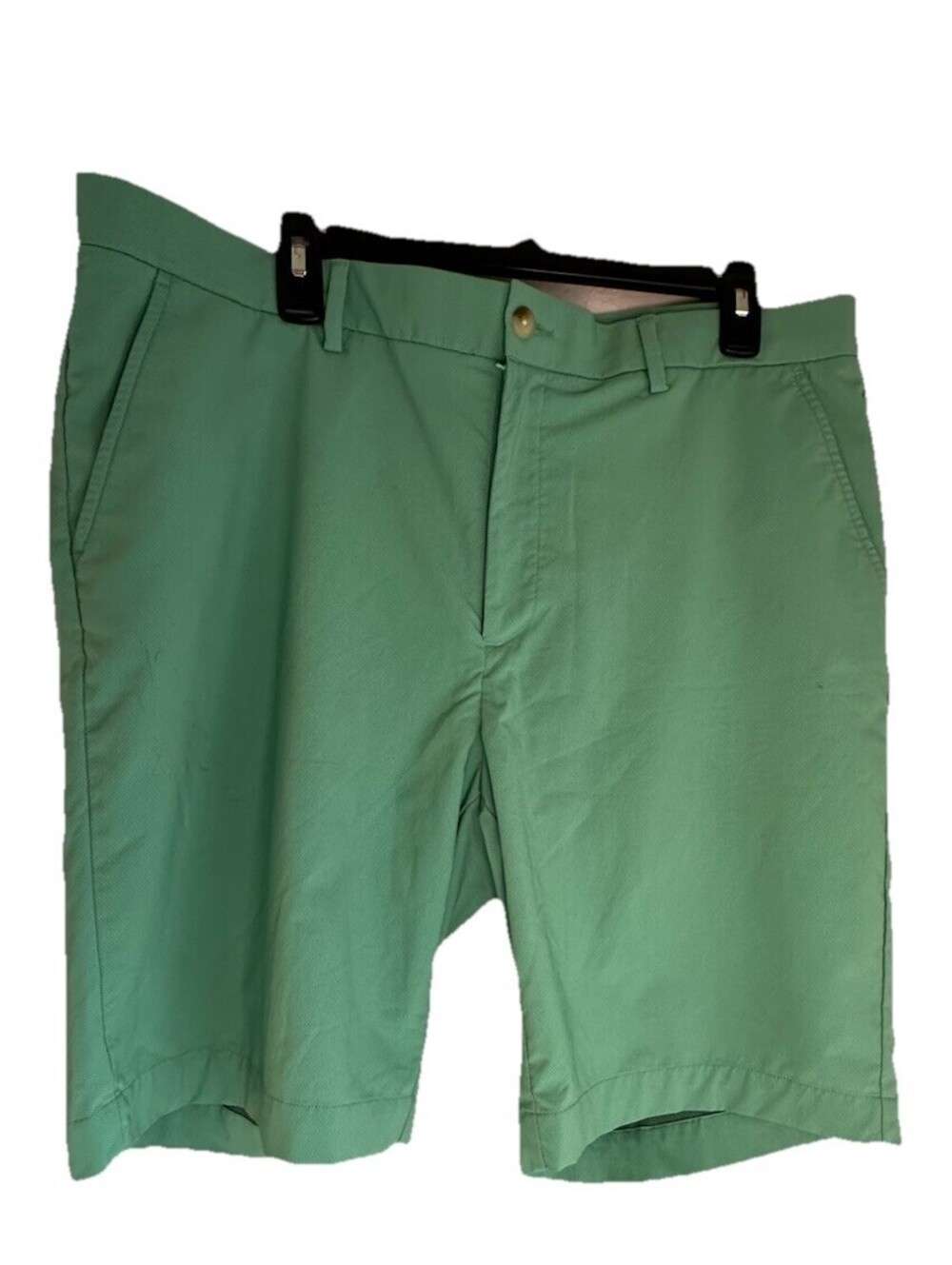 Greg Norman Men’s Golf Shorts Size 38 Mint Green Performance Stretch Play Dry